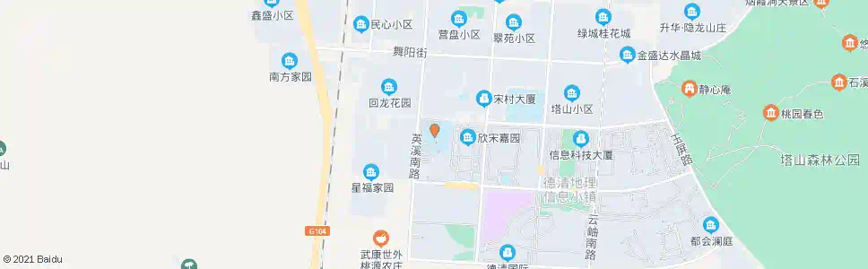 湖州武康中学_公交站地图_湖州公交_妙搜公交查询2025