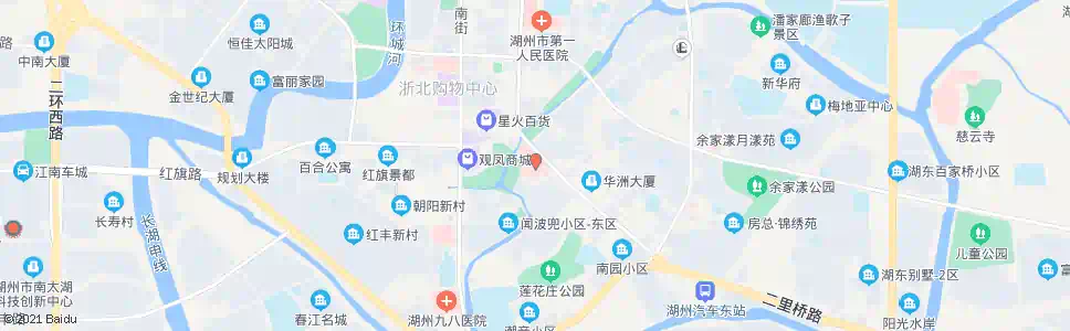 湖州妇保院_公交站地图_湖州公交_妙搜公交查询2025