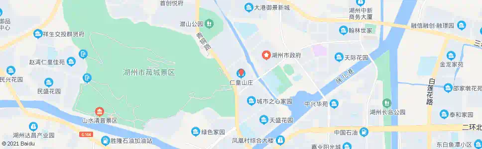 湖州仁皇山庄_公交站地图_湖州公交_妙搜公交查询2025