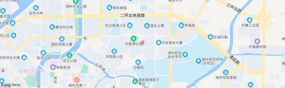 湖州华丰二村_公交站地图_湖州公交_妙搜公交查询2025