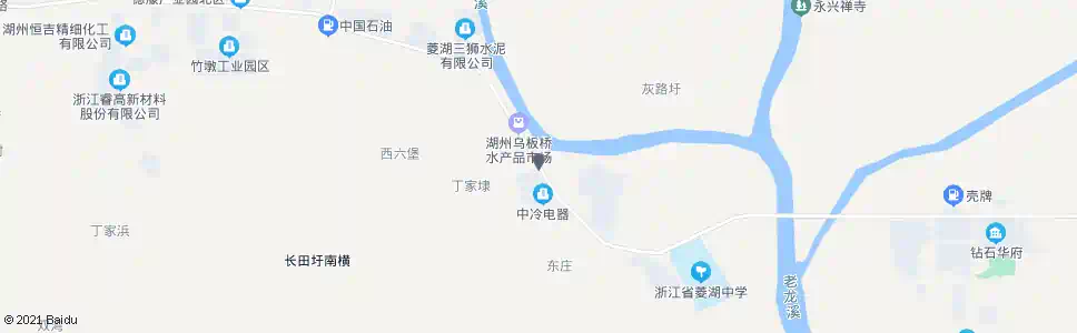 湖州六堡里_公交站地图_湖州公交_妙搜公交查询2025