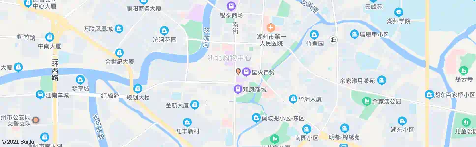 湖州银泰商厦_公交站地图_湖州公交_妙搜公交查询2025