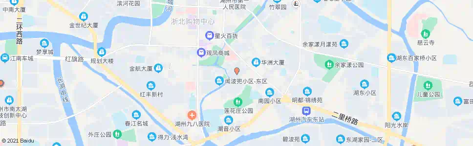 湖州华楼桥_公交站地图_湖州公交_妙搜公交查询2025
