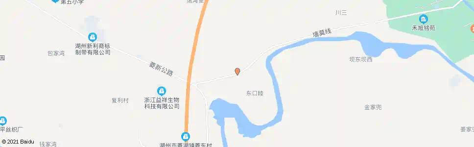 湖州菱东村_公交站地图_湖州公交_妙搜公交查询2025