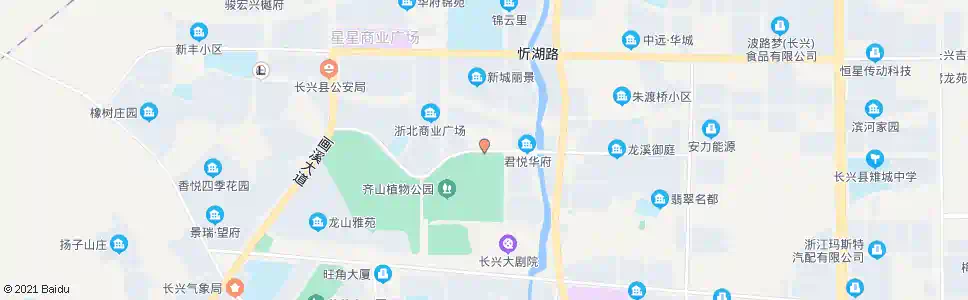 湖州君悦华府_公交站地图_湖州公交_妙搜公交查询2025