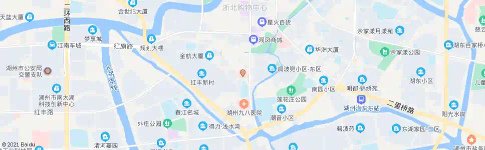 湖州中医院_公交站地图_湖州公交_妙搜公交查询2025