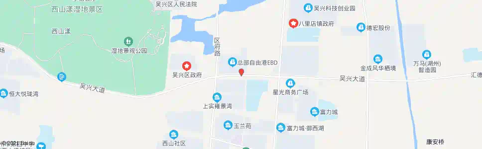 湖州吴兴高级中学北_公交站地图_湖州公交_妙搜公交查询2025