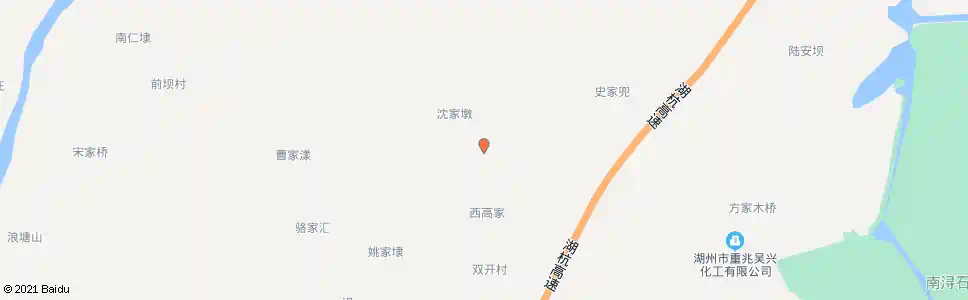 湖州沈家墩_公交站地图_湖州公交_妙搜公交查询2025