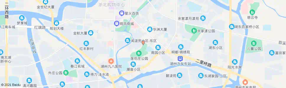 湖州潜园_公交站地图_湖州公交_妙搜公交查询2025