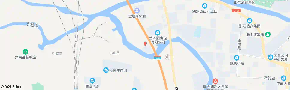 湖州长湖监狱_公交站地图_湖州公交_妙搜公交查询2025