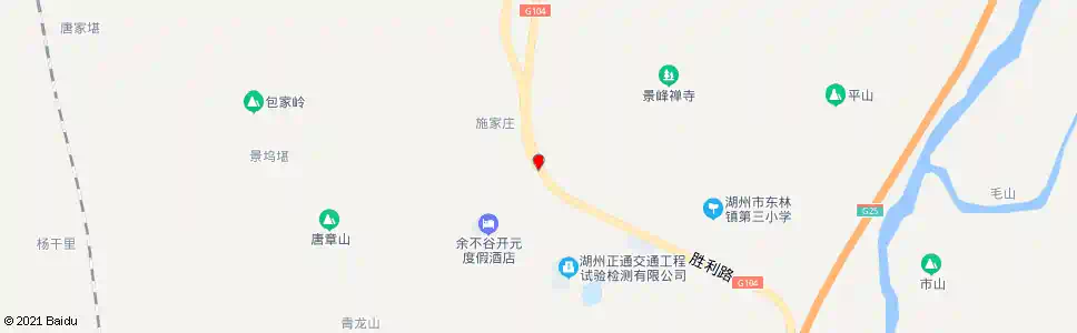 湖州胜利叉口_公交站地图_湖州公交_妙搜公交查询2025