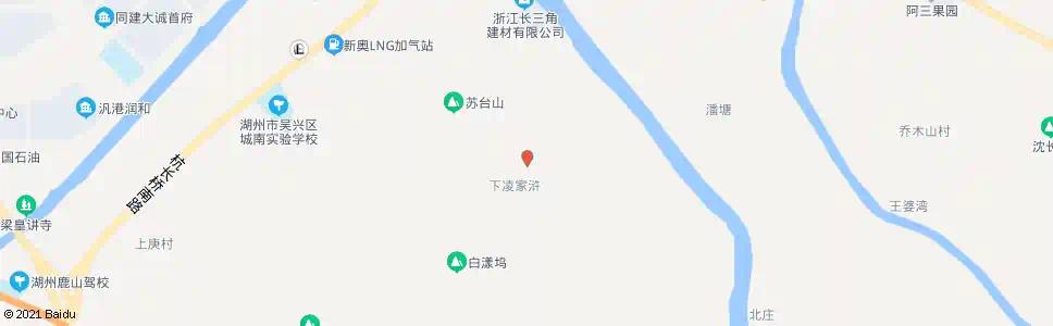 湖州上凌家浒_公交站地图_湖州公交_妙搜公交查询2025