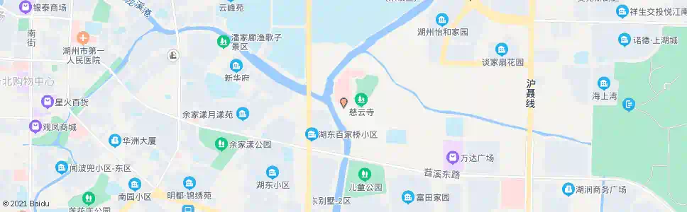 湖州社会福利中心_公交站地图_湖州公交_妙搜公交查询2025