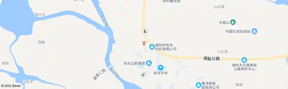 湖州和孚西_公交站地图_湖州公交_妙搜公交查询2025