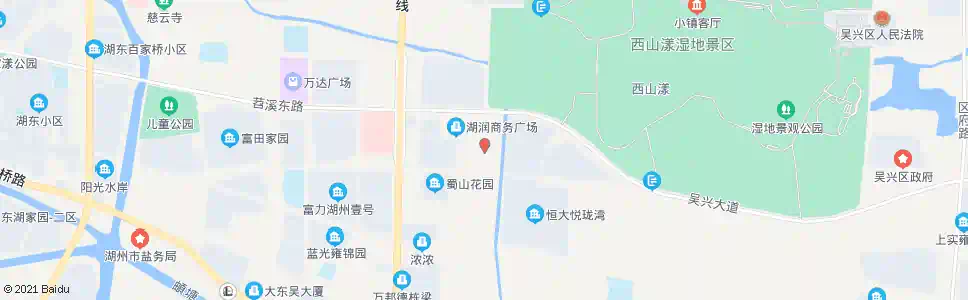 湖州蜀山路_公交站地图_湖州公交_妙搜公交查询2025