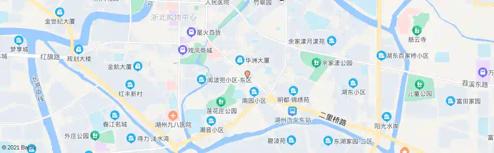 湖州南园路口_公交站地图_湖州公交_妙搜公交查询2025