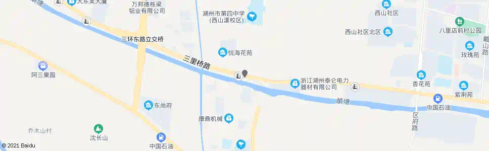 湖州八里店新桥_公交站地图_湖州公交_妙搜公交查询2025