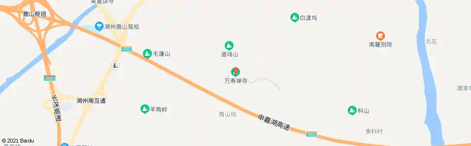 湖州万寿寺_公交站地图_湖州公交_妙搜公交查询2025