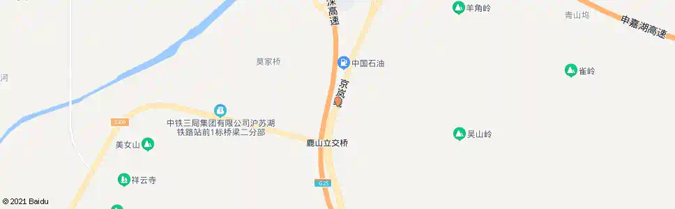 湖州鹿山叉口_公交站地图_湖州公交_妙搜公交查询2025