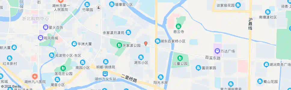 湖州韵海苑_公交站地图_湖州公交_妙搜公交查询2025