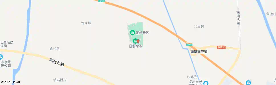 湖州荃布村_公交站地图_湖州公交_妙搜公交查询2025