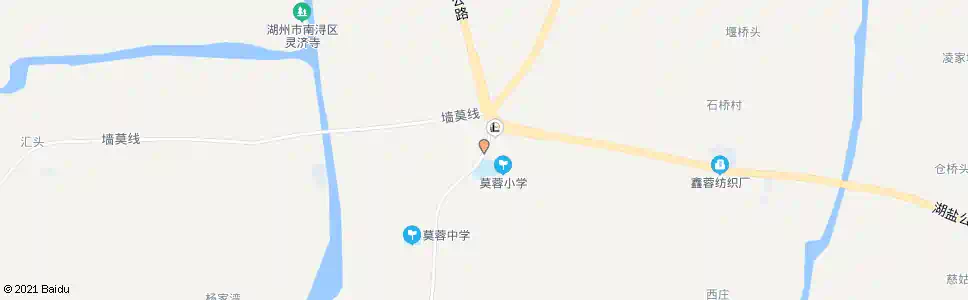 湖州莫蓉叉口_公交站地图_湖州公交_妙搜公交查询2025