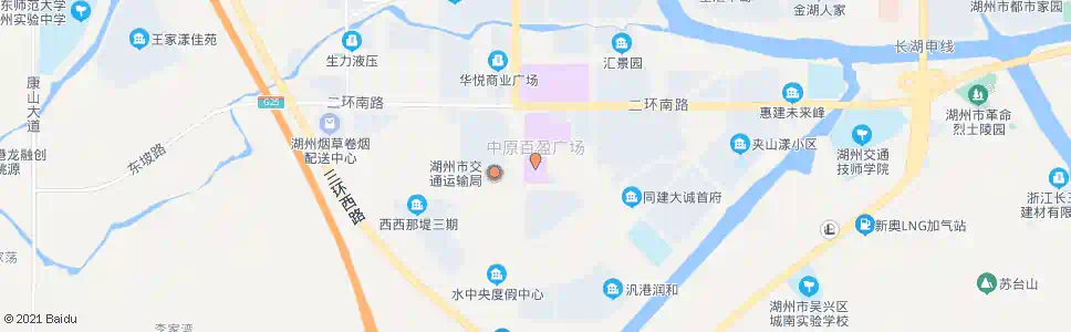 湖州红星美凯龙_公交站地图_湖州公交_妙搜公交查询2025
