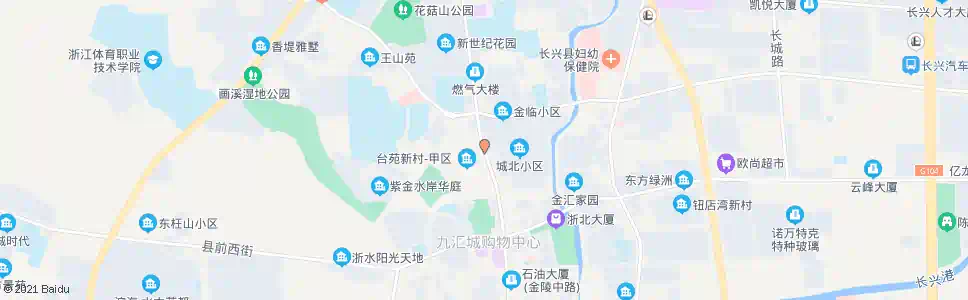 湖州台苑新村_公交站地图_湖州公交_妙搜公交查询2025