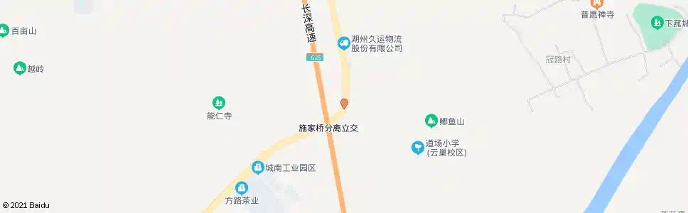 湖州施家桥小学_公交站地图_湖州公交_妙搜公交查询2025