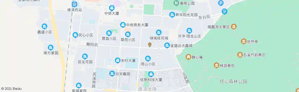 湖州桂花城南门_公交站地图_湖州公交_妙搜公交查询2025