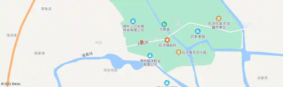 湖州镇西村_公交站地图_湖州公交_妙搜公交查询2025