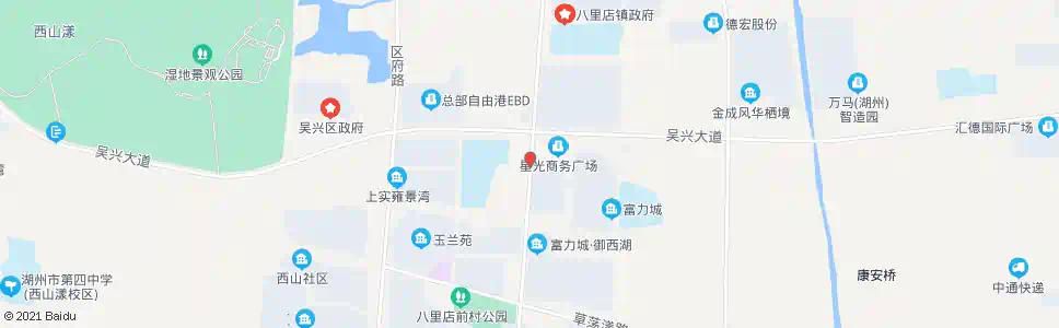湖州吴兴高级中学(东)_公交站地图_湖州公交_妙搜公交查询2025
