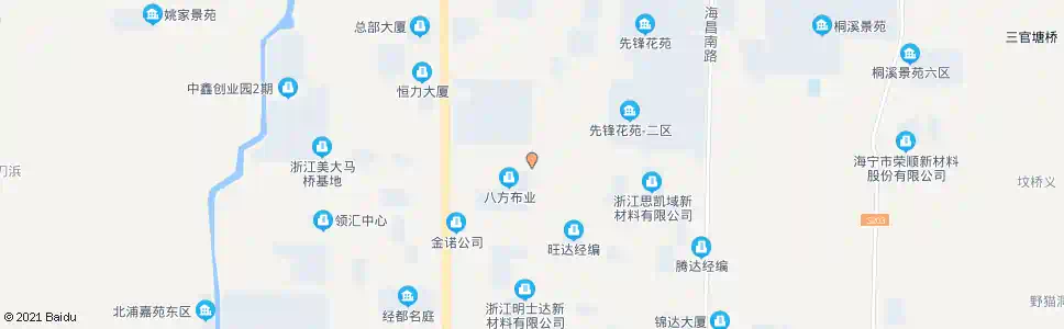 嘉兴八方布业_公交站地图_嘉兴公交_妙搜公交查询2025