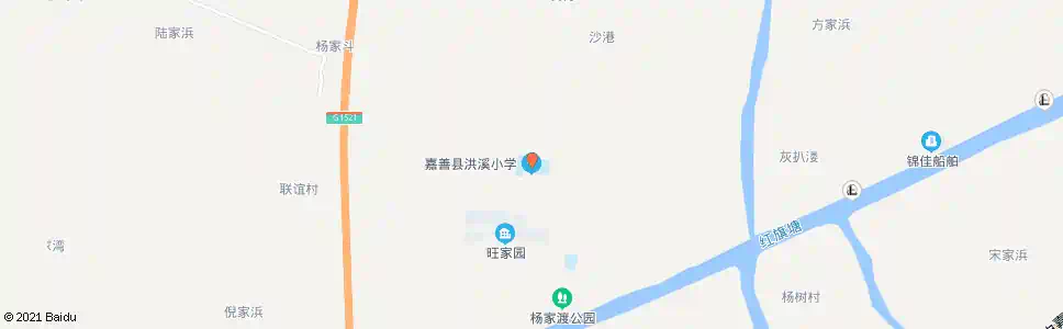 嘉兴洪溪小学_公交站地图_嘉兴公交_妙搜公交查询2025