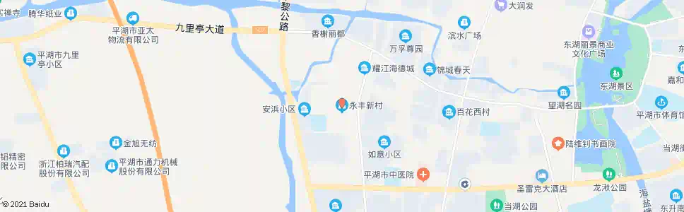 嘉兴永丰新村西_公交站地图_嘉兴公交_妙搜公交查询2025