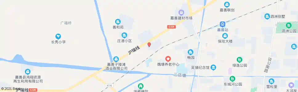 嘉兴庄港村_公交站地图_嘉兴公交_妙搜公交查询2025