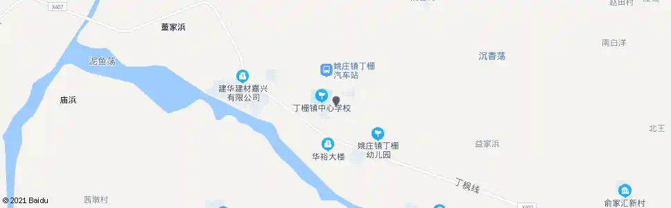 嘉兴丁栅小学_公交站地图_嘉兴公交_妙搜公交查询2025