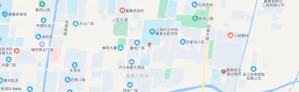 嘉兴崇文府第_公交站地图_嘉兴公交_妙搜公交查询2025