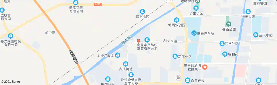 嘉兴银秀路_公交站地图_嘉兴公交_妙搜公交查询2025