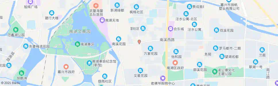 嘉兴南湖路南溪西路_公交站地图_嘉兴公交_妙搜公交查询2025