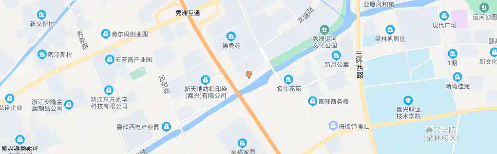 嘉兴运河路枫林路_公交站地图_嘉兴公交_妙搜公交查询2025