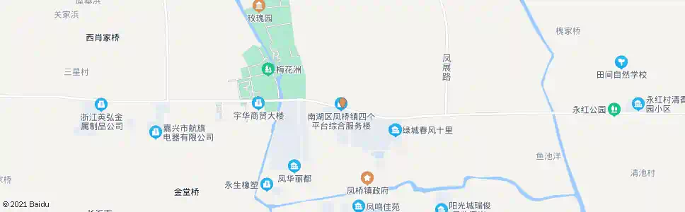 嘉兴凤桥卫生监督站_公交站地图_嘉兴公交_妙搜公交查询2025