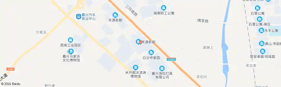 嘉兴禾源新都(南区)_公交站地图_嘉兴公交_妙搜公交查询2025