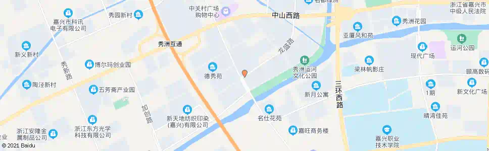 嘉兴龙盛路秀园路_公交站地图_嘉兴公交_妙搜公交查询2025