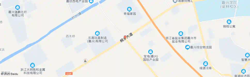 嘉兴桐乡大道万国路_公交站地图_嘉兴公交_妙搜公交查询2025