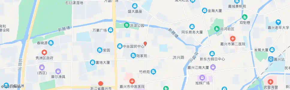 嘉兴越秀北路洪波路_公交站地图_嘉兴公交_妙搜公交查询2025