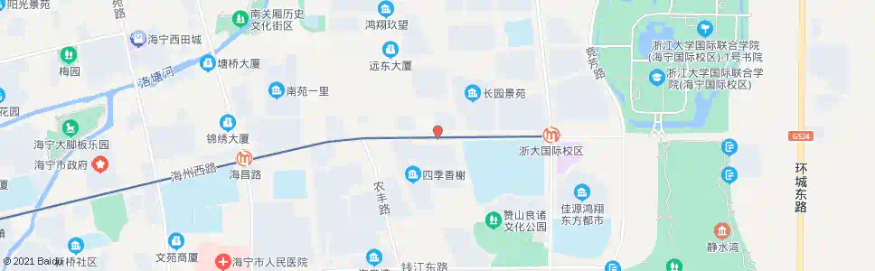 嘉兴海宁党校_公交站地图_嘉兴公交_妙搜公交查询2025