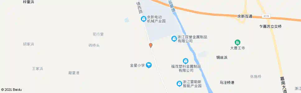 嘉兴金星社区_公交站地图_嘉兴公交_妙搜公交查询2025