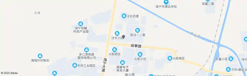 嘉兴泾长小区_公交站地图_嘉兴公交_妙搜公交查询2025