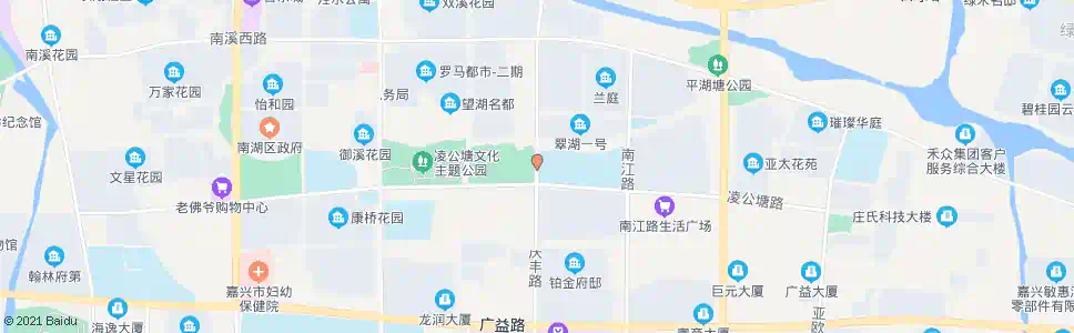 嘉兴庆丰路凌公塘路_公交站地图_嘉兴公交_妙搜公交查询2025